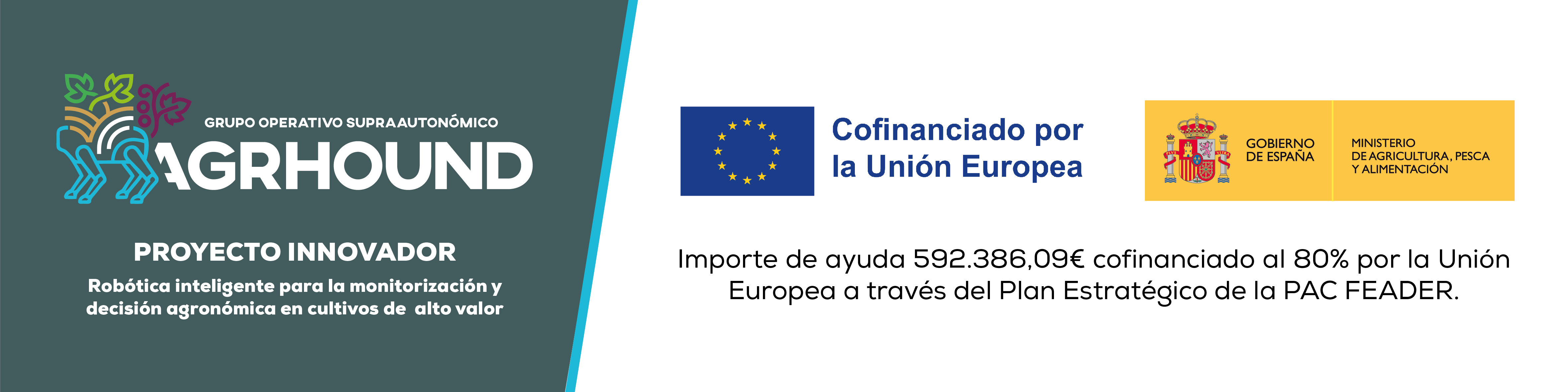 Grupo Operativo Supraautonómico AGRHOUND - Cofinanciado por la Unión Europea